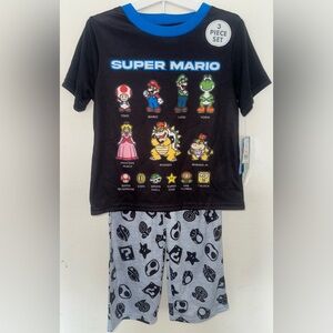 Super Mario Boys 3- Piece Pajama Set
